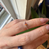 Cattina Ring - Oval Orange Sapphire (7)