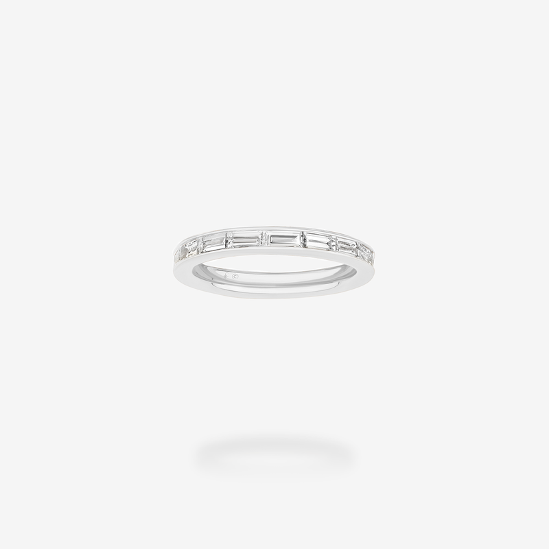 18K White Gold