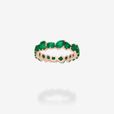 Dancing Ring - Emeralds