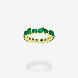 Dancing Ring - Emeralds