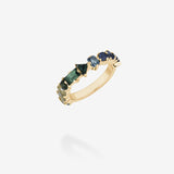 Dancing Ring - Blue to Green