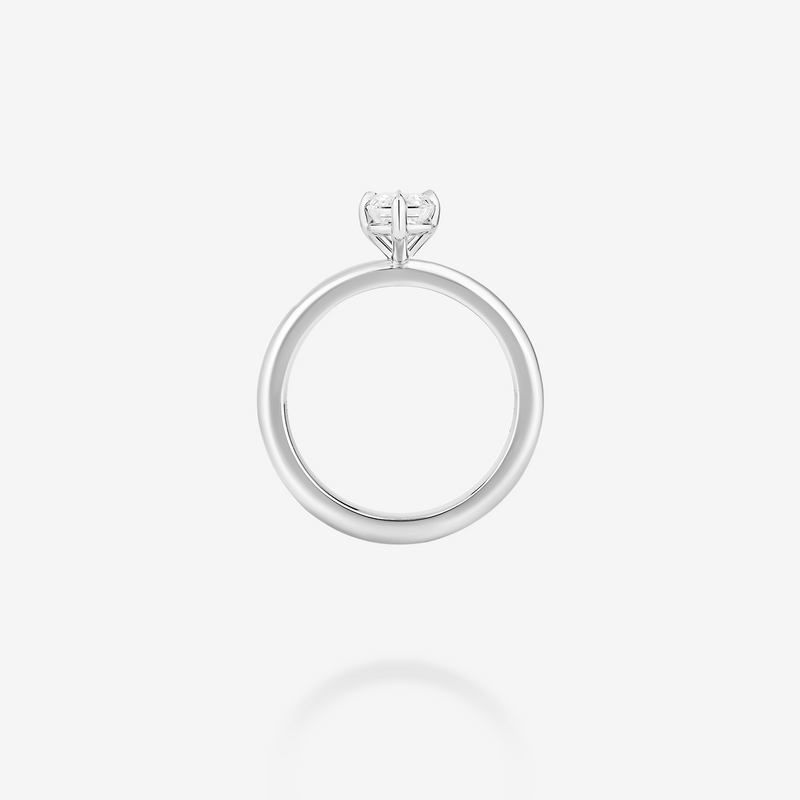 18K White Gold