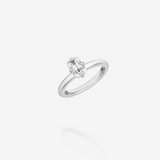 Tuki Emerald Cut Milestone Ring