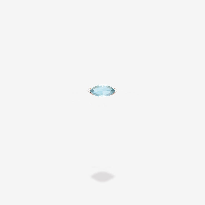 Dual Earring - Aquamarine