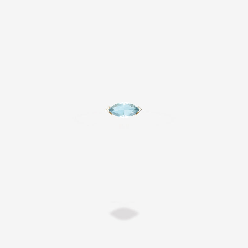 Dual Earring - Aquamarine