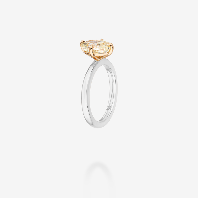 18K Yellow Gold & Platinum