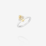 Canary Finito Oval Milestone Ring