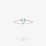 Cattina Ring - Pear Aquamarine (STOCK US)