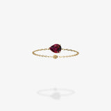 Cattina Ring - Pear Ruby (STOCK MX)