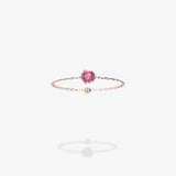 Cattina Ring - Round Pink Sapphire (STOCK MX)