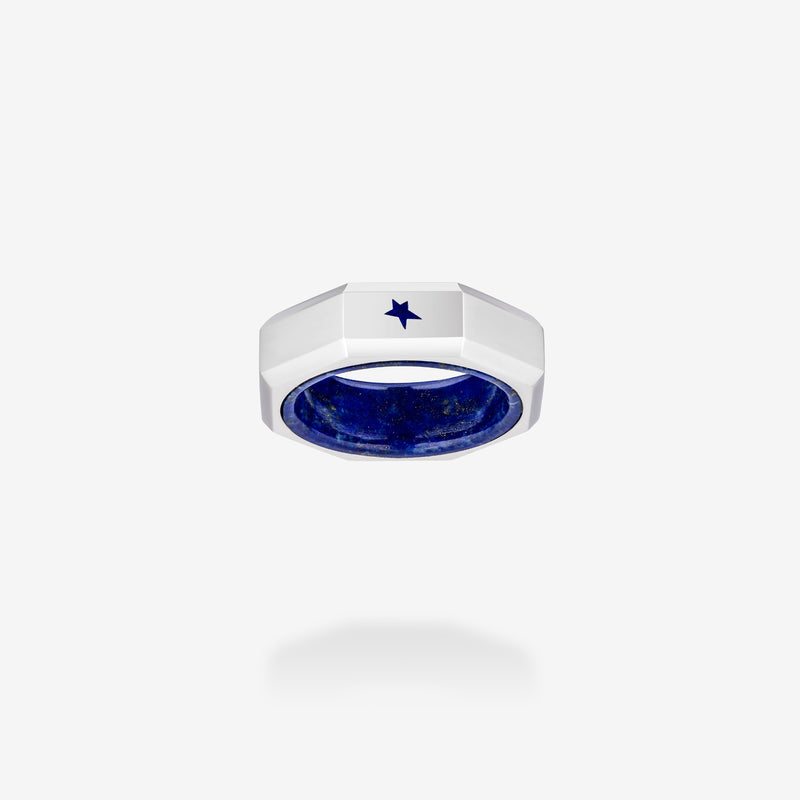 18K White Gold