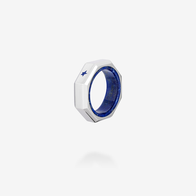 18K White Gold