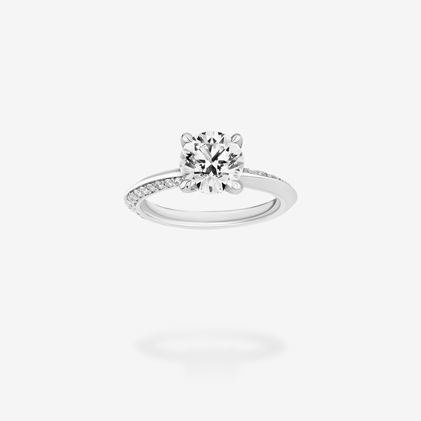 18K White Gold