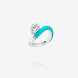 18K White Gold