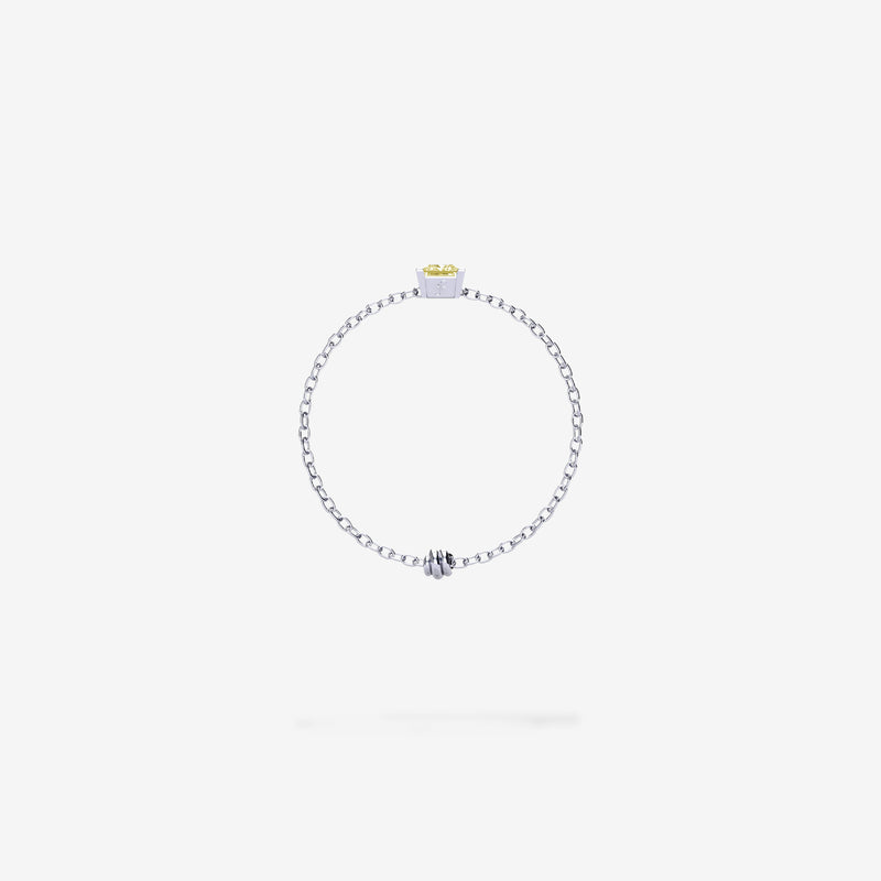 Cattina Ring - Canary Diamond