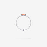 Cattina Ring - Orange Sapphire
