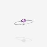 Cattina Ring - Purple Sapphire