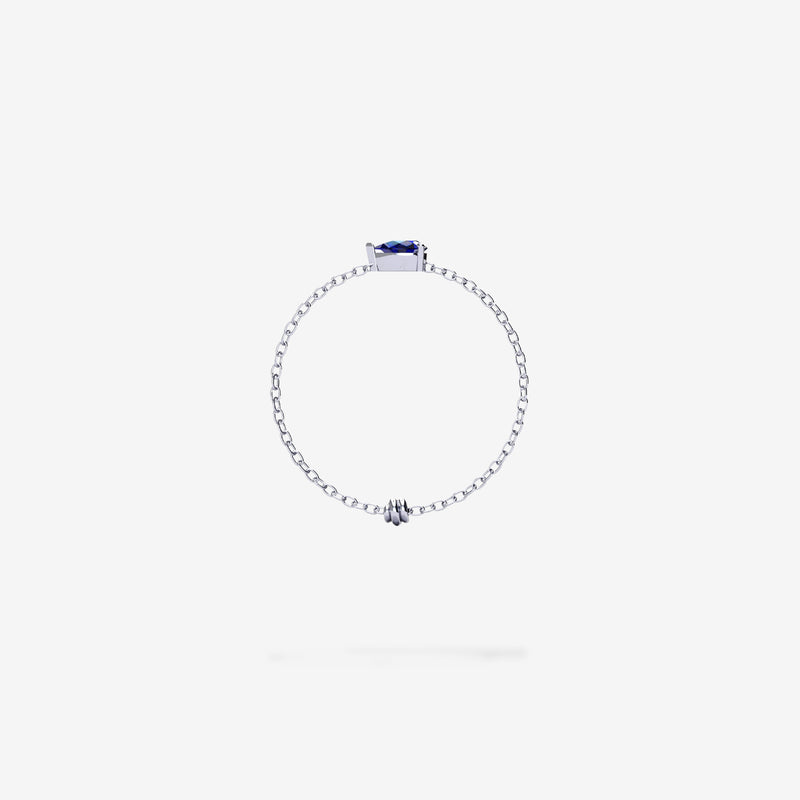 Cattina Ring - Blue Sapphire