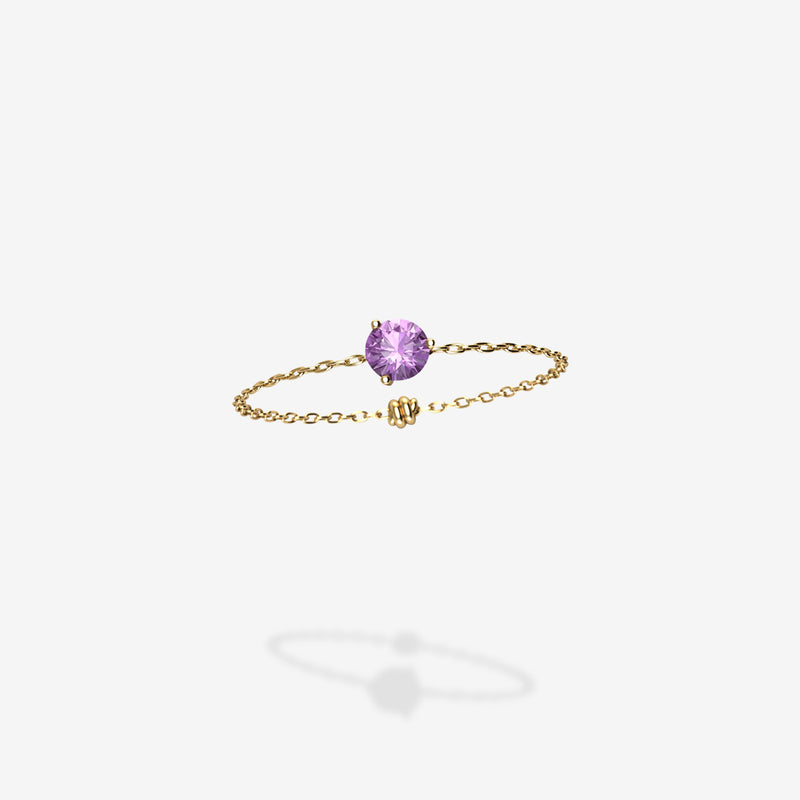 Cattina Ring - Purple Sapphire
