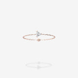 18K Rose Gold-Triangle