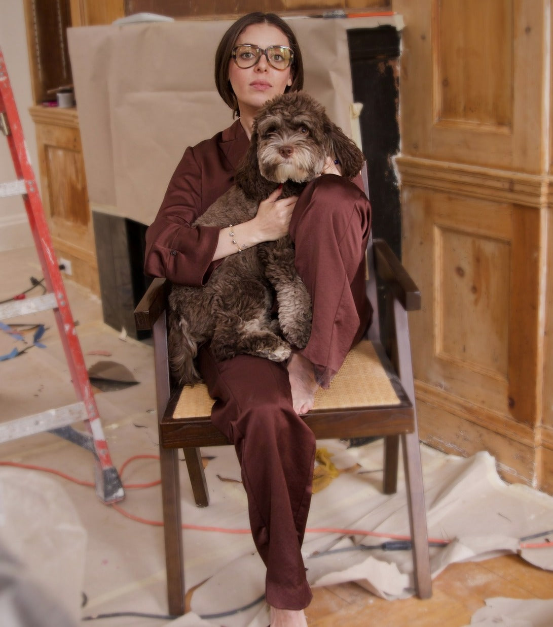 Josefina in the atelier