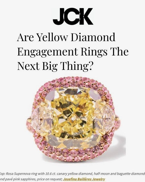 Yellow Diamond Engagement Rings — JCK