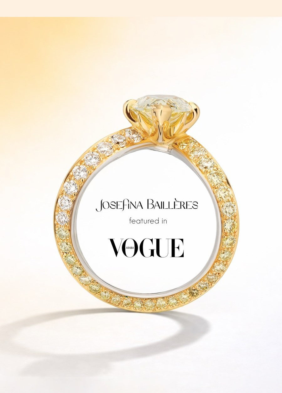 Coloured engagement rings — Vogue Arabia